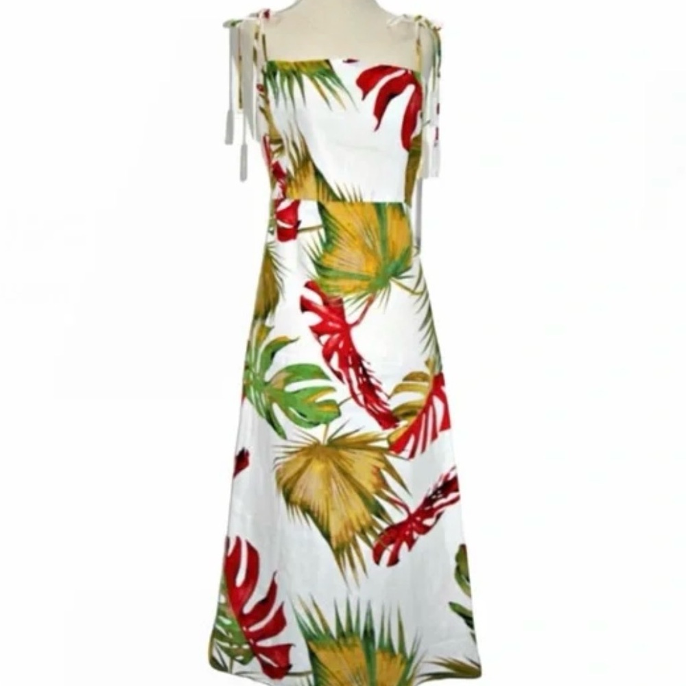 House of harlow Nwt Tropical Print Sleeveless Dress